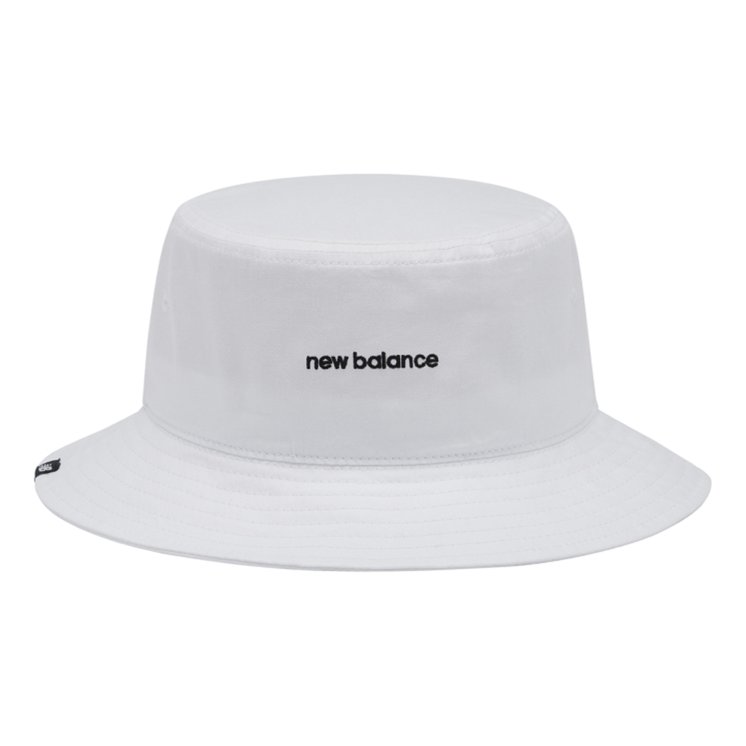 New Balance Wordmark Logo Bucket Hat 'White' LAH13003