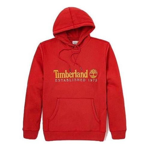 Timberland 50th Anniversary Drawstring Hoodie 'Red' A2E2C-ED6