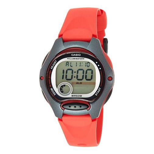 CASIO Sports Quartz Waterproof Red Analog LW-200-4AVDF