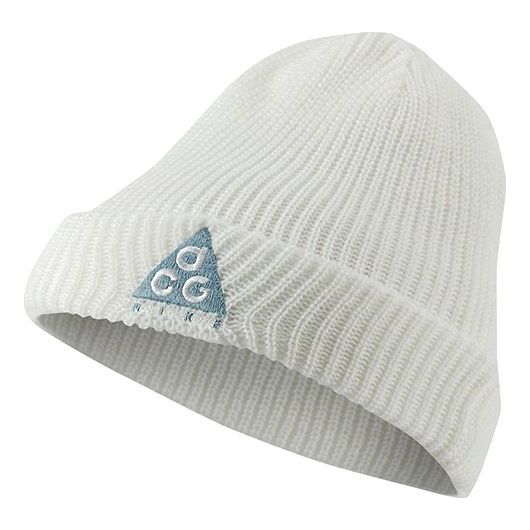 Nike ACG Triangle logo Woolen Beanie 'White Aviator Grey' AV4775-121