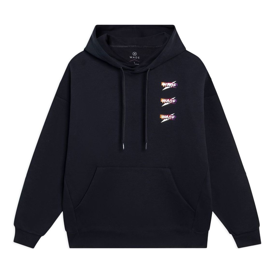 Li-Ning Way Of Wade Graphic Hoodie 'Black' AWDT149-1