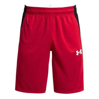 Under Armour Baseline 10 inch Shorts 'Red Black' 1370220-600