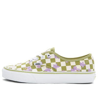 Vans Wallpaper Authentic Checkered Floral 'Green White' VN0A5KS9CCF