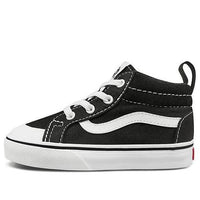 (TD) Vans Racer Mid 'Black White' VN0A38EG1WX