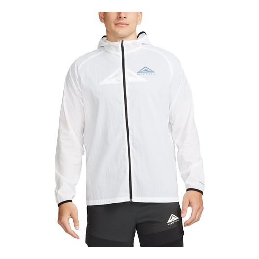 Nike Trail Aireez lightweight trail running jacket 'White' DX6884-100