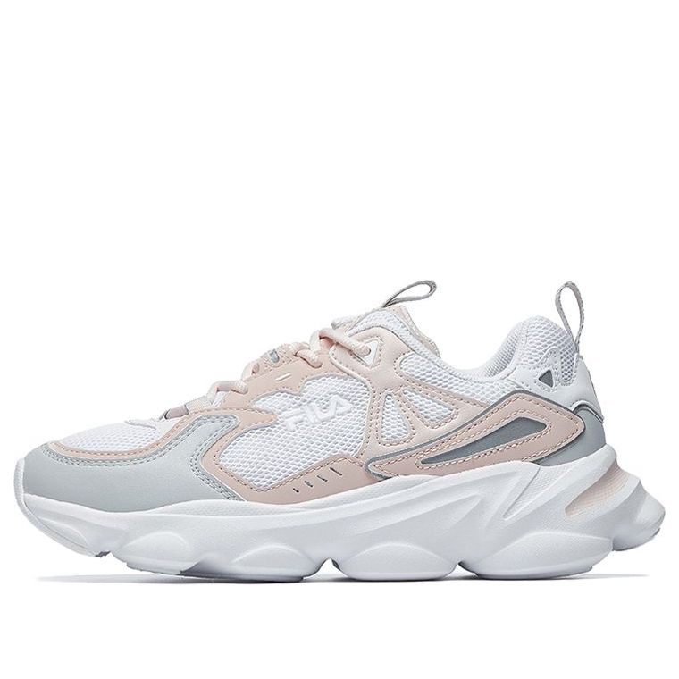 (WMNS) FILA Skipper Sneakers 'Grey Pink White' F12W021117FWP