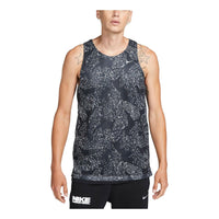 Nike Dri-FIT Standard Issue Reversible Basketball Jersey 'Black Grey' FB7056-010