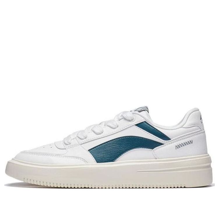 Li-Ning Casual Lifestyle Skate Shoes 'White Blue' AGCT139-2