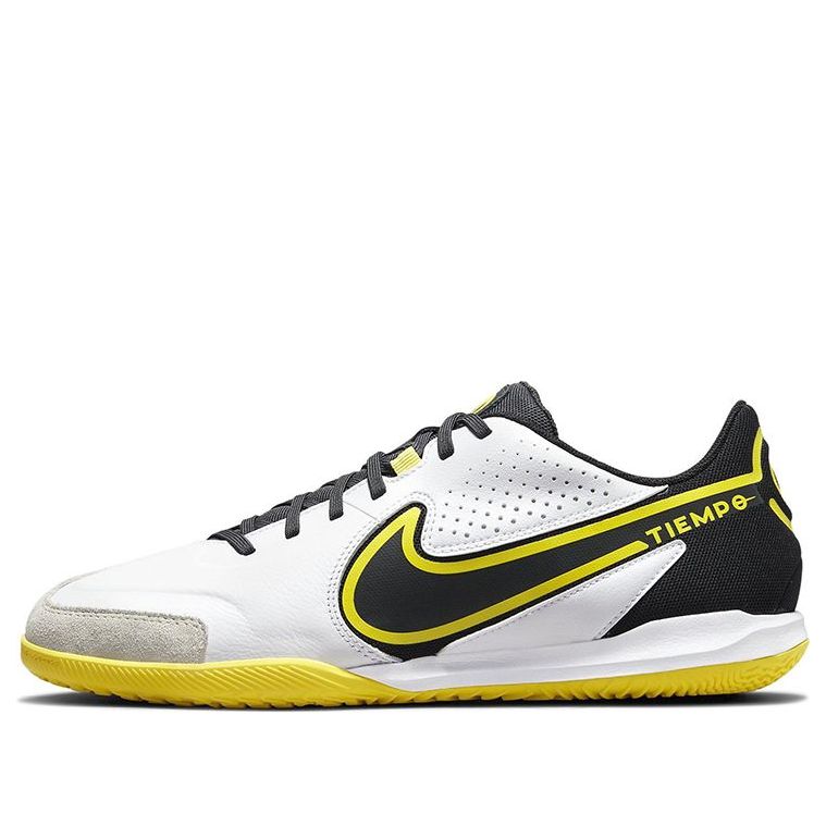 Nike Tiempo Legend 9 Academy IC 'White Yellow Strike' DA1190-107
