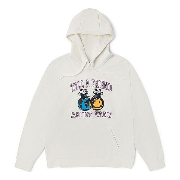 (WMNS) Vans Panda Os Hoodie 'White' VN0A5LJVFS8