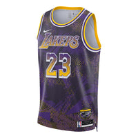 Nike Dri-FIT NBA LeBron James Los Angeles Lakers 2025/26 Select Series Swingman Jersey 'Field Purple' HJ4066-504