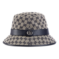 (WMNS) Gucci GG Canvas Bucket Hat 'Beige Blue' 576587-4HG53-4068