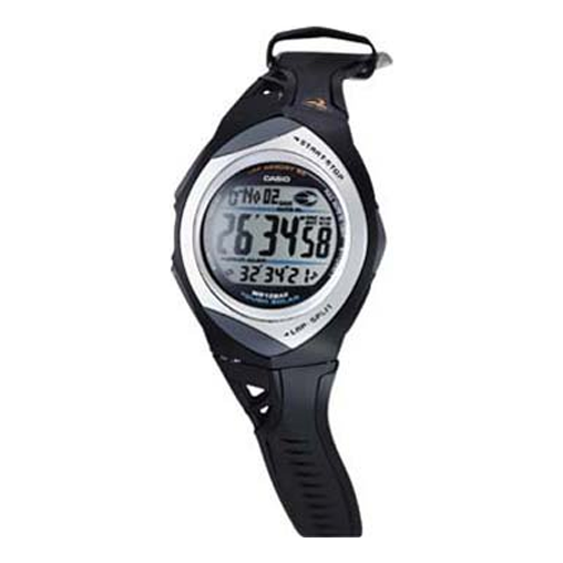 Men's CASIO Sports Watch Strap Gym Analog Mens Black Digital STR-201-1VDF