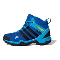 (GS) adidas Terrex Ax2r Mid Rain.Rdy 'Blue Black' BC0673