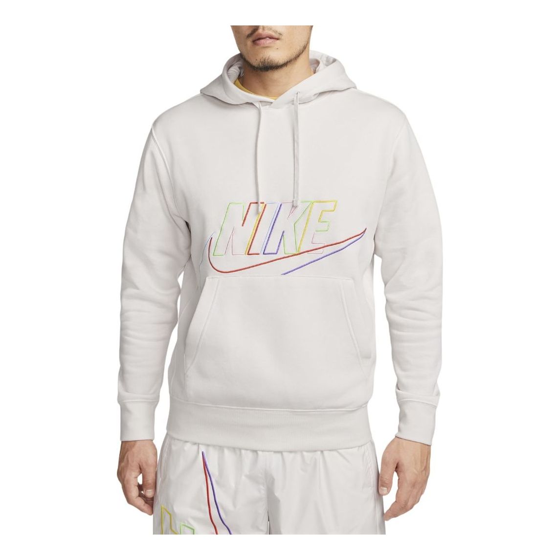 Nike AS M NK CLUB+ BB PO HOODIE MCF Logo White DX0542-030