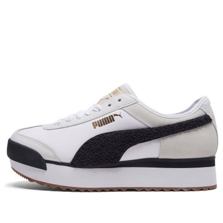 (WMNS) PUMA Roma Amor Heritage 'White Black' 370947-01