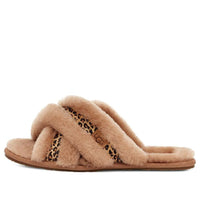 (WMNS) UGG Cross Slides 'Chestnut' 1151832-CHE