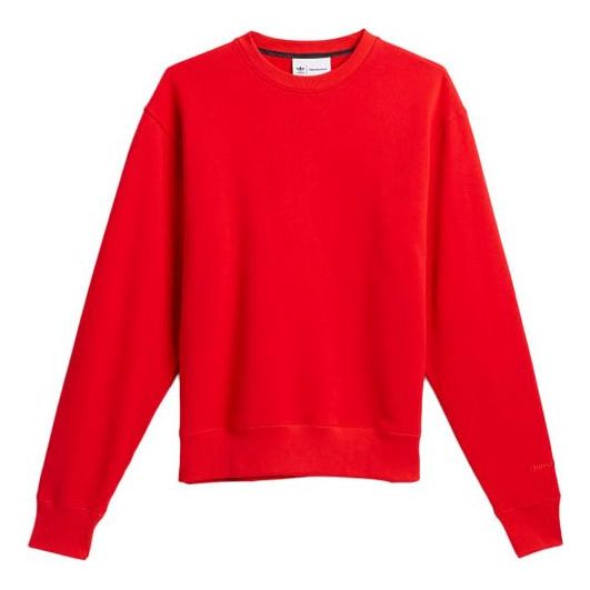 adidas x Pharrell Basic Sports Sweatshirt 'Red' HF9941