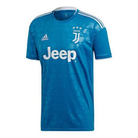adidas Juventus 19-20 Season Away Soccer/Football Sports Jersey Blue DW5471