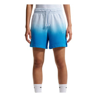 (WMNS) Nike Sportswear Phoenix Fleece Mid-Waist Shorts 'Hydrogen Blue Light Photo Blue' IF7371-407