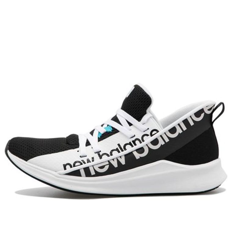 (WMNS) New Balance Powher Run Sneakers Black/White/Blue WPHERSN1
