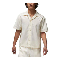 Air Jordan Essentials Sustainable Materials Short-Sleeve Top Asia Sizing 'Pale Ivory' DX9682-110