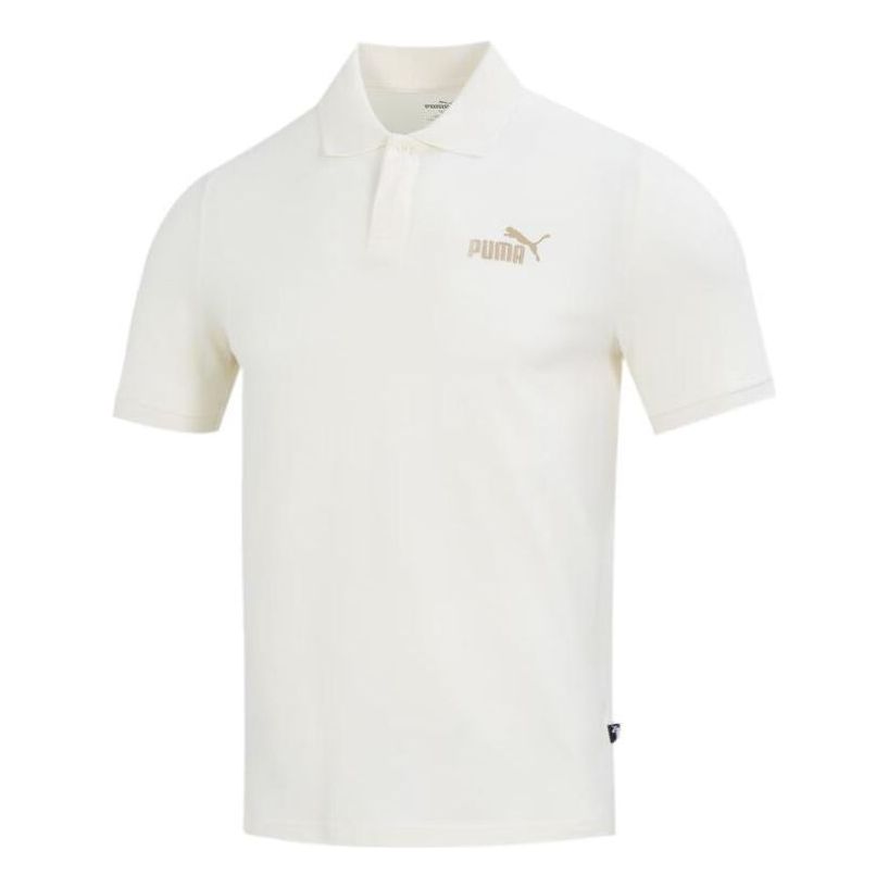 PUMA Essential Pique Polo 'White' 676673-65