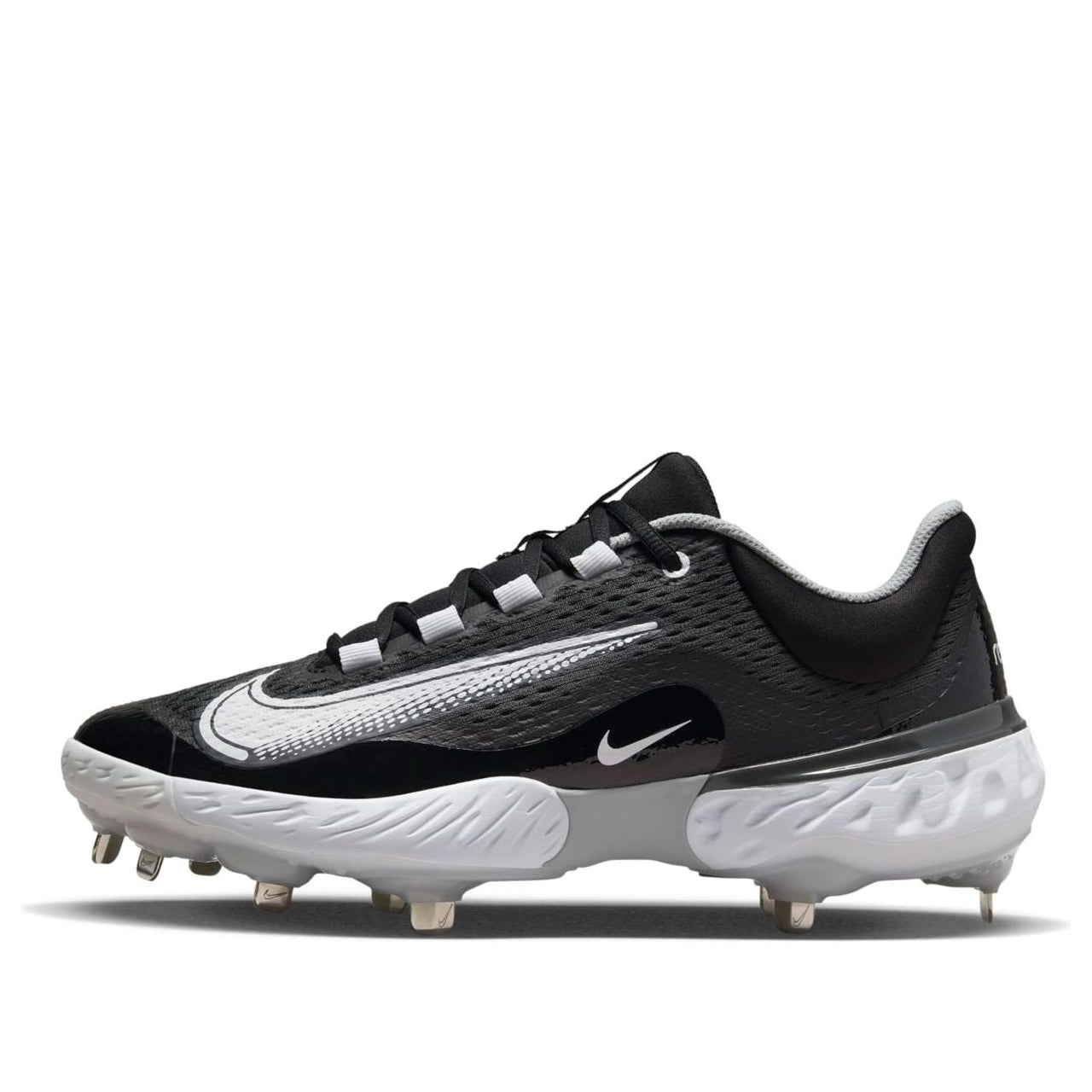 Nike Alpha Huarache Elite 4 Low 'Black Dark Smoke Grey' DJ6521-011