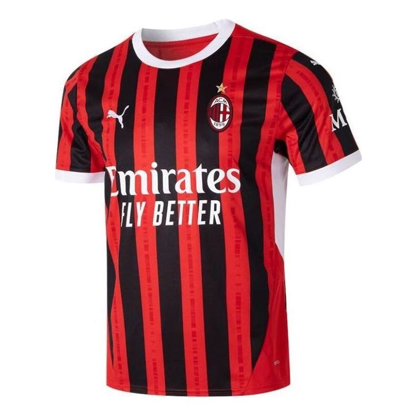PUMA AC Milan 24/25 Home Jersey 'Red Black' 774979-01