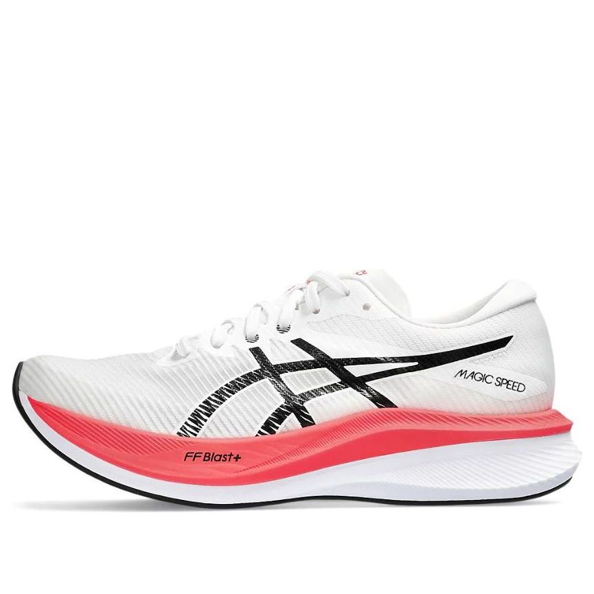 (WMNS) ASICS Magic Speed 3.0 'White Black Red' 1012B518-100