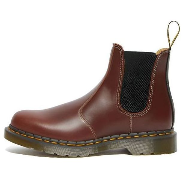 Dr. Martens 2976 Abruzzo Leather Chelsea Boots 'Brown Black' 27547201