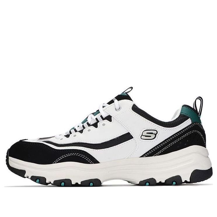Skechers D'Lites I-Conik Low-Top Sneakers White/Black 8790091-WBK