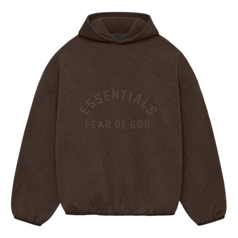 Fear of God Essentials Nylon Fleece Hoodie 'Heather Wood' 202SU244312F