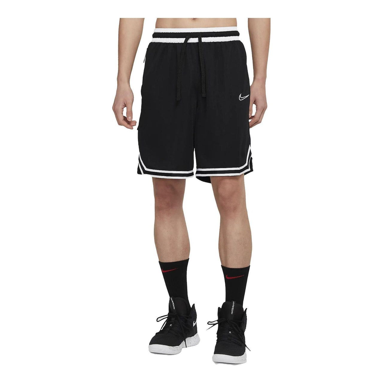Nike Dri-FIT DNA Basketball Quick Dry Training Drawstring Sports Shorts Black BV9447-010