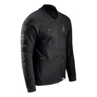 Nike NBA Cleveland Cavaliers Solid Color Alphabet Numeric Stand Collar Zipper Jacket Black 860792-010