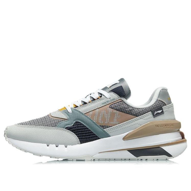 Li-Ning 001 Classic 'Grey Blue Brown' AGCR183-4