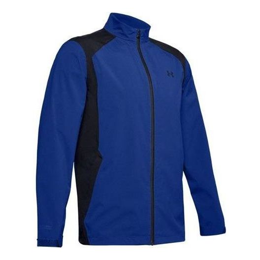 Under Armour Portrush Rain Logo Jacket 'Royal Blue' 1352108-400