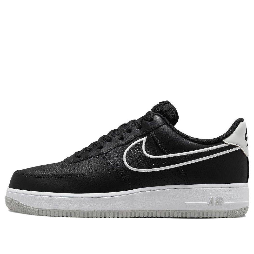 Nike Air Force 1 '07 'Embroidered Swoosh - Black' FJ4211-001