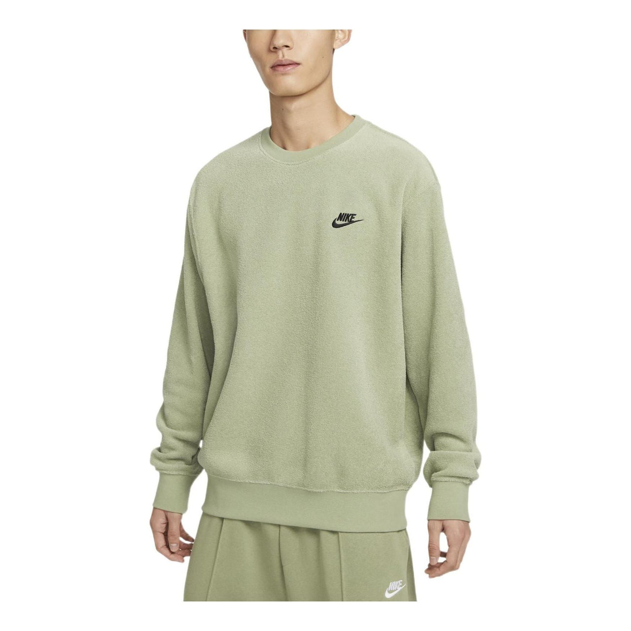 Nike Sportswear Club French Terry Crew 'Green' FB4980-386