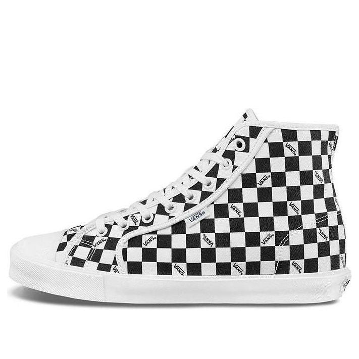 Vans OG Style 23 LX High-top Canvas Shoes Black/White VN0A5HUT9X3