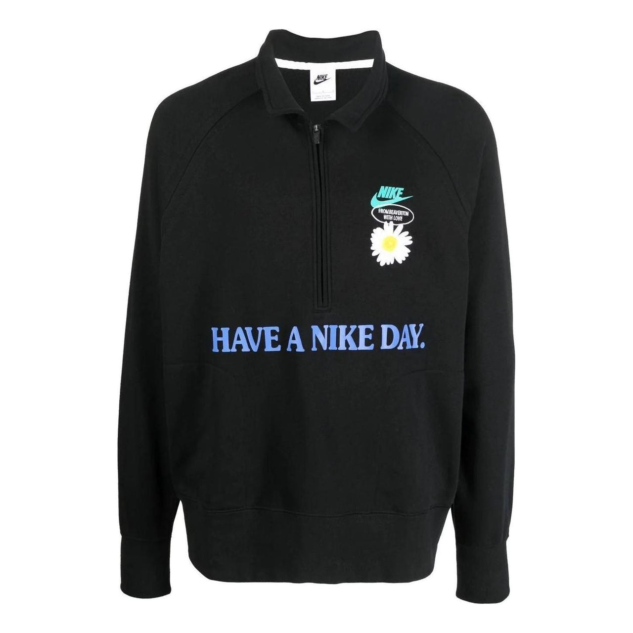 Nike Have A Nike Day Half Zip Sweat Black DM5050-010