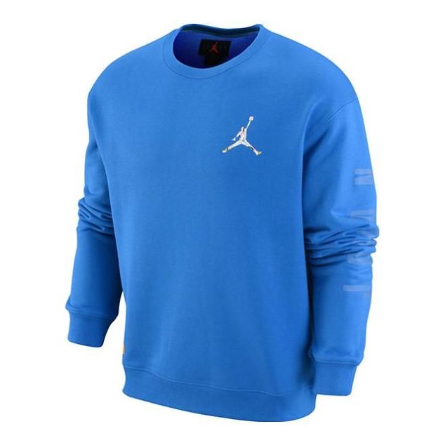 Air Jordan Jumpman Long Sleeve 'Blue' FB7658-435