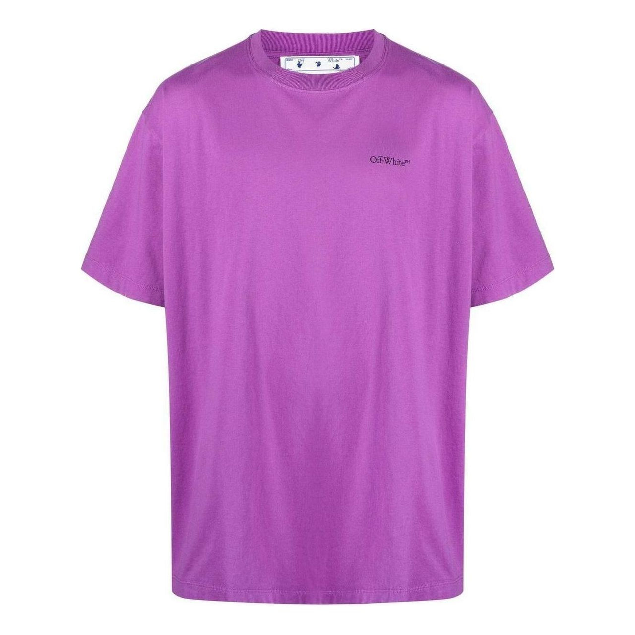 Off-White Arrows Crew-Neck T-shirt 'Purple' OMAA038S23JER0023610