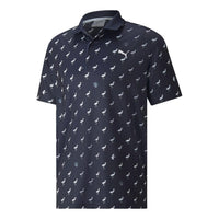 PUMA Matter Egrets Polo Shirt 'Navy' 533794-02