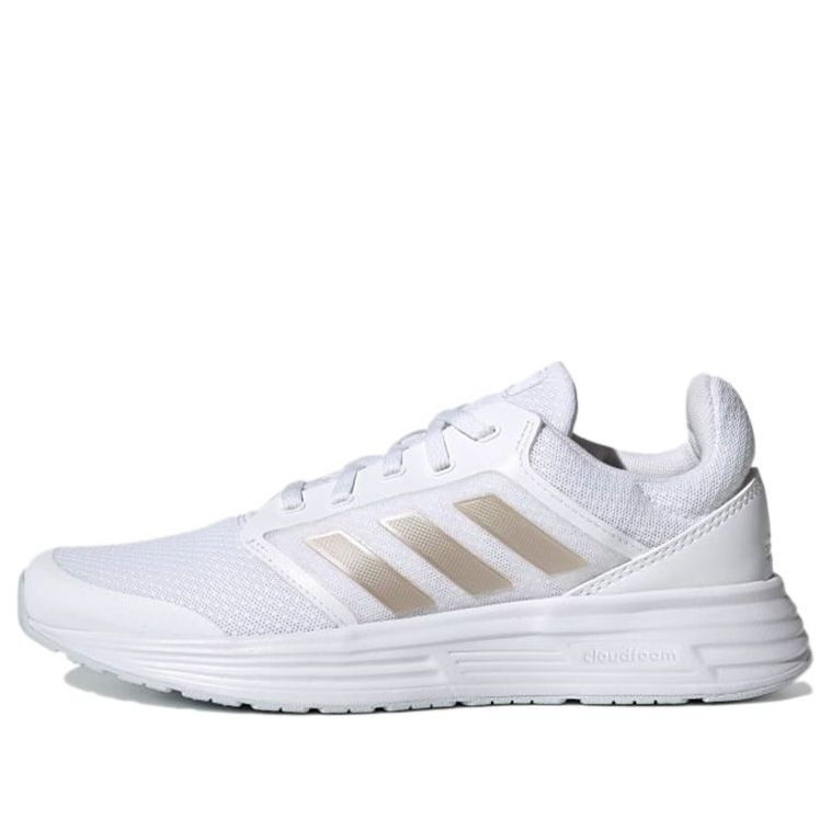 (WMNS) adidas Galaxy 5 'White Champagne Metallic' FY6744