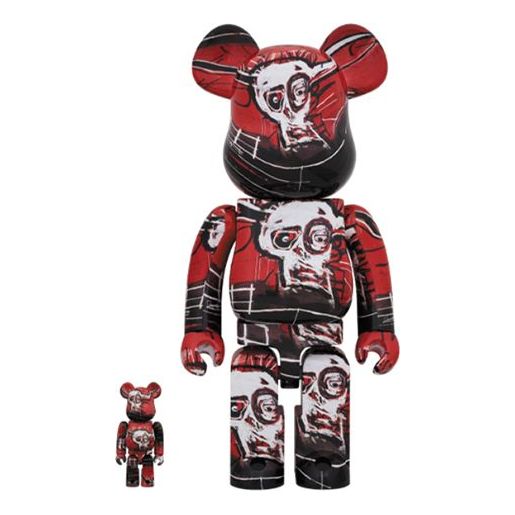 BE@RBRICK Jean-Micheal Basquiat 100%+400% BEARBRICK3590