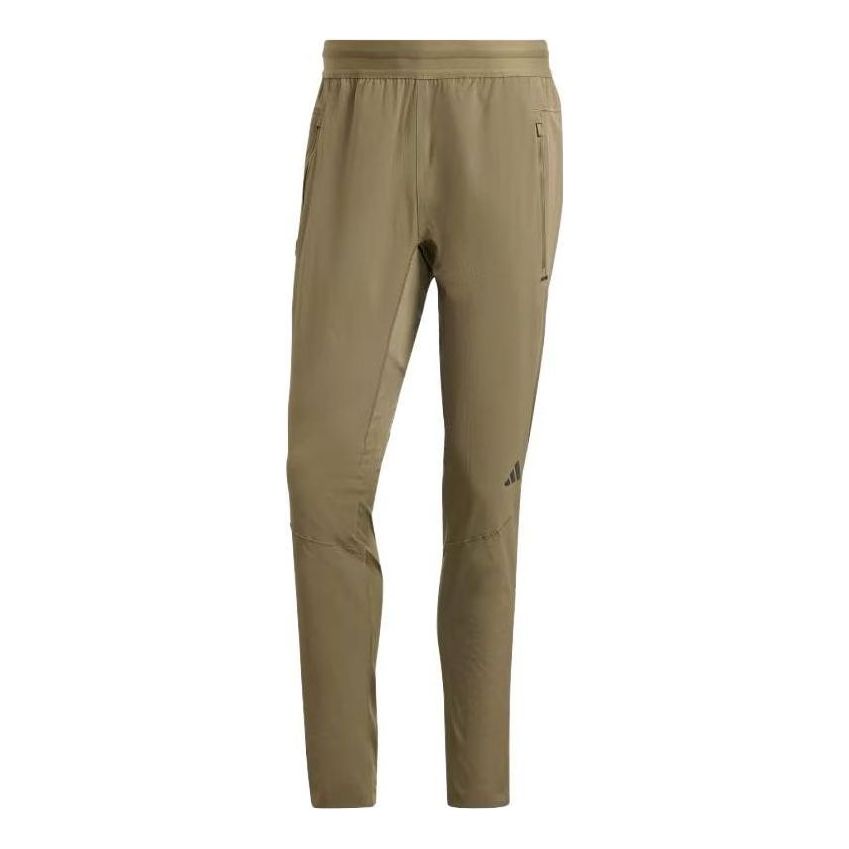 adidas Designed for Training Cordura Workout Pants 'Olive Green' IL1379