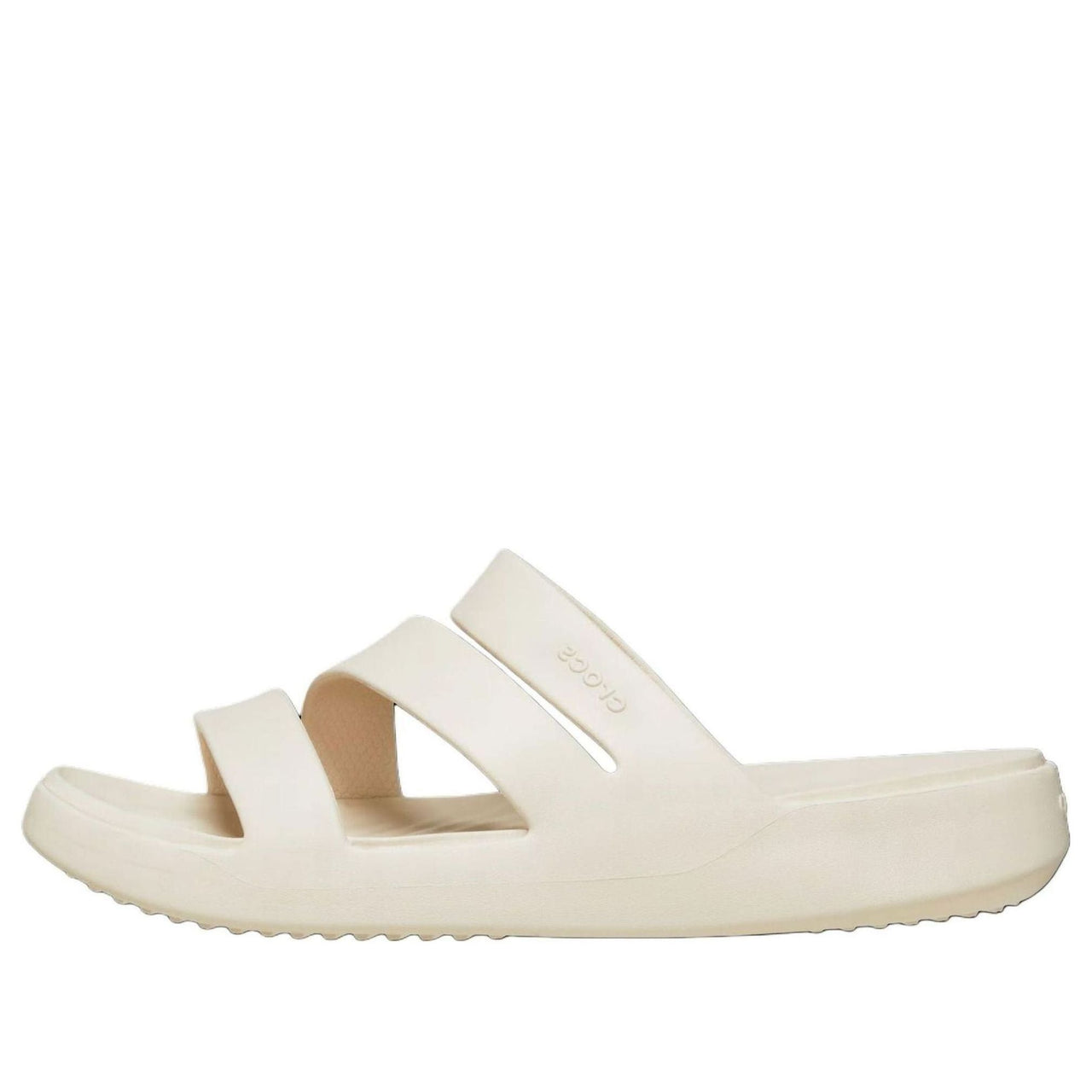 (WMNS) Crocs Getaway Strappy Slides 'Cream White' 209587-160