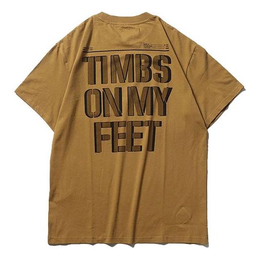 Men's Timberland SS20 Slogan Printing Short Sleeve Small A28NNP47