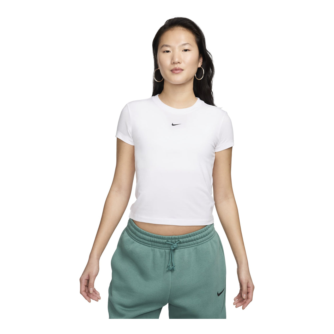 (WMNS) Nike Sportswear Chill Knit T-Shirt 'White' FV5509-100